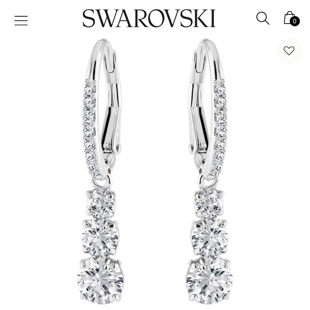 BNIB - Brand new never used Swarovski earrings